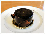チョコとピスタチオのムース